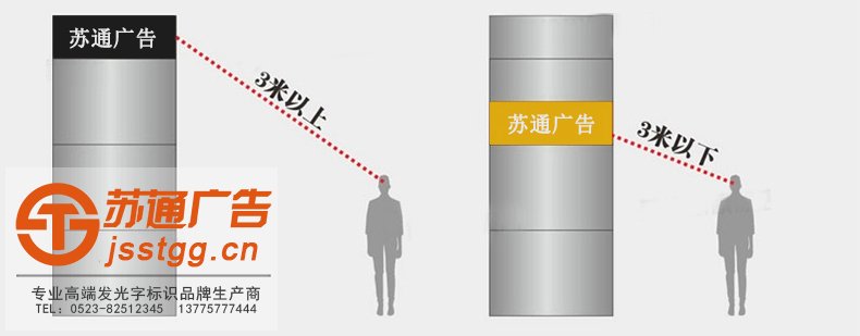 亚克力平面发光字设计制作